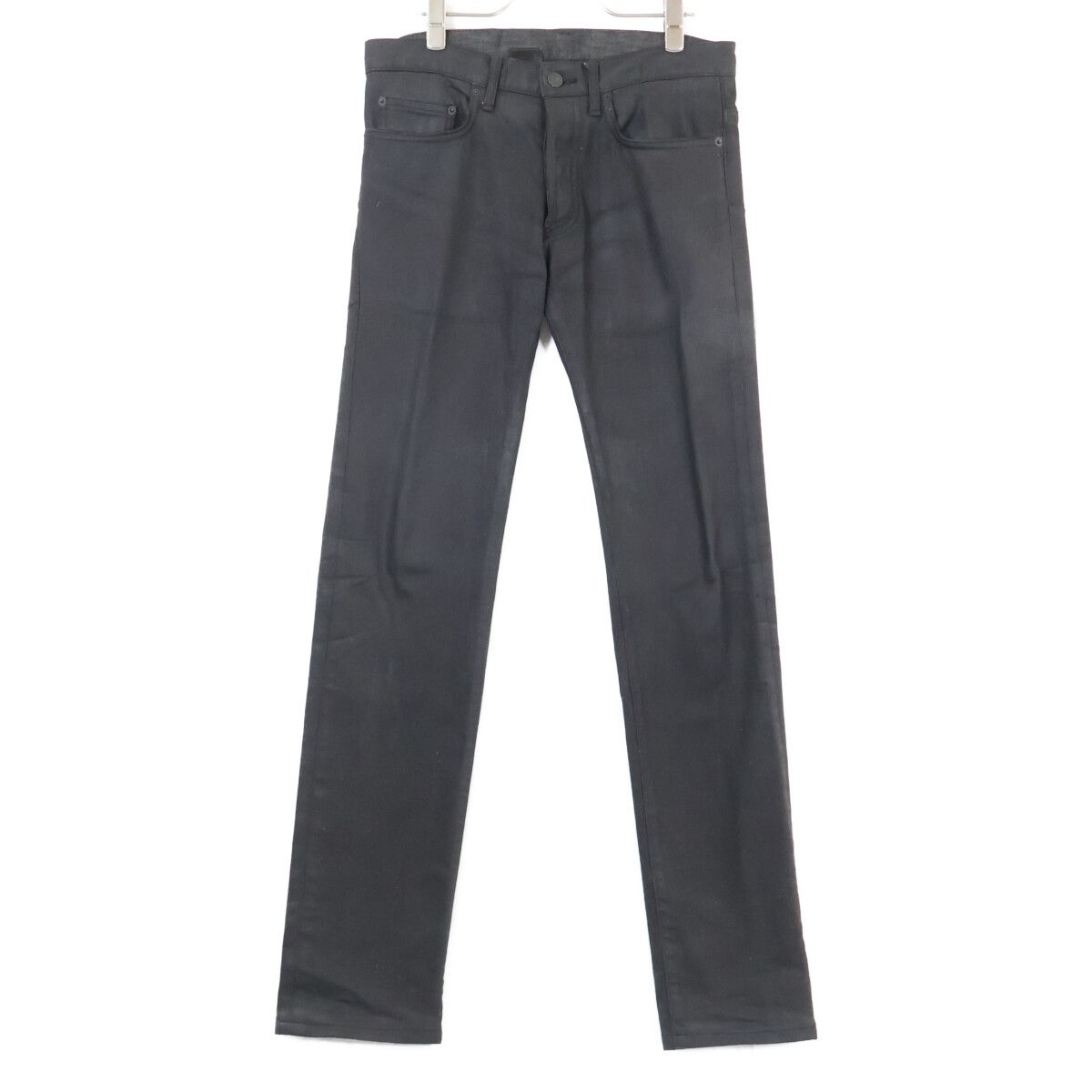 Dior Homme Chris Era Nightfall Button Fly Coating Denim Pants 29
