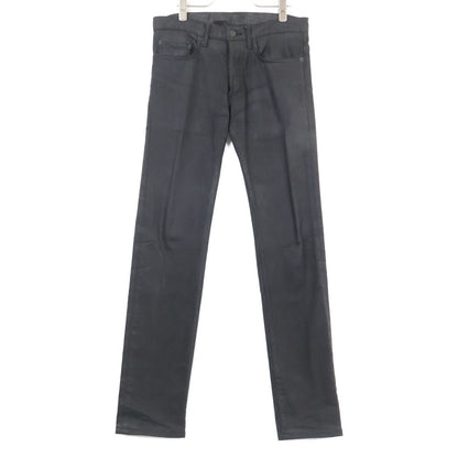 Dior Homme Chris Era Nightfall Button Fly Coating Denim Pants 29