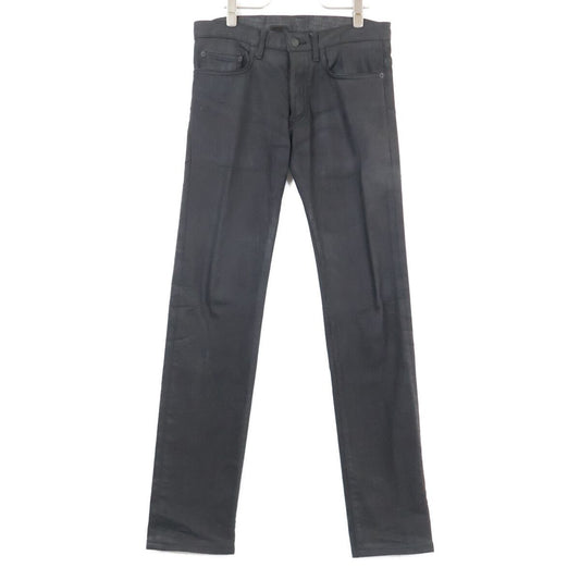 Dior Homme Chris Era Nightfall Button Fly Coating Denim Pants 29