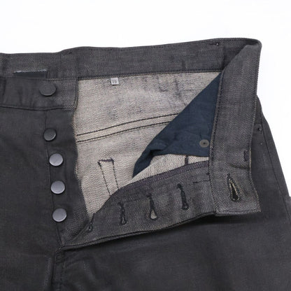 Dior Homme Chris Era Nightfall Button Fly Coating Denim Pants 29 — view 6