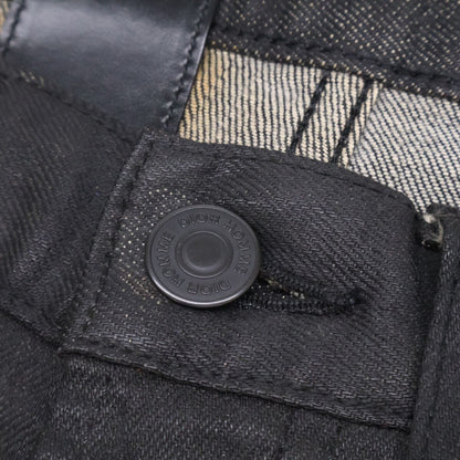 Dior Homme Chris Era Nightfall Button Fly Coating Denim Pants 29 — view 7