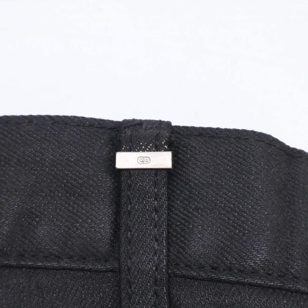 Dior Homme Chris Era Nightfall Button Fly Coating Denim Pants 29 — view 8