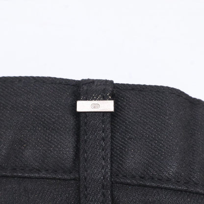 Dior Homme Chris Era Nightfall Button Fly Coating Denim Pants 29 — view 8