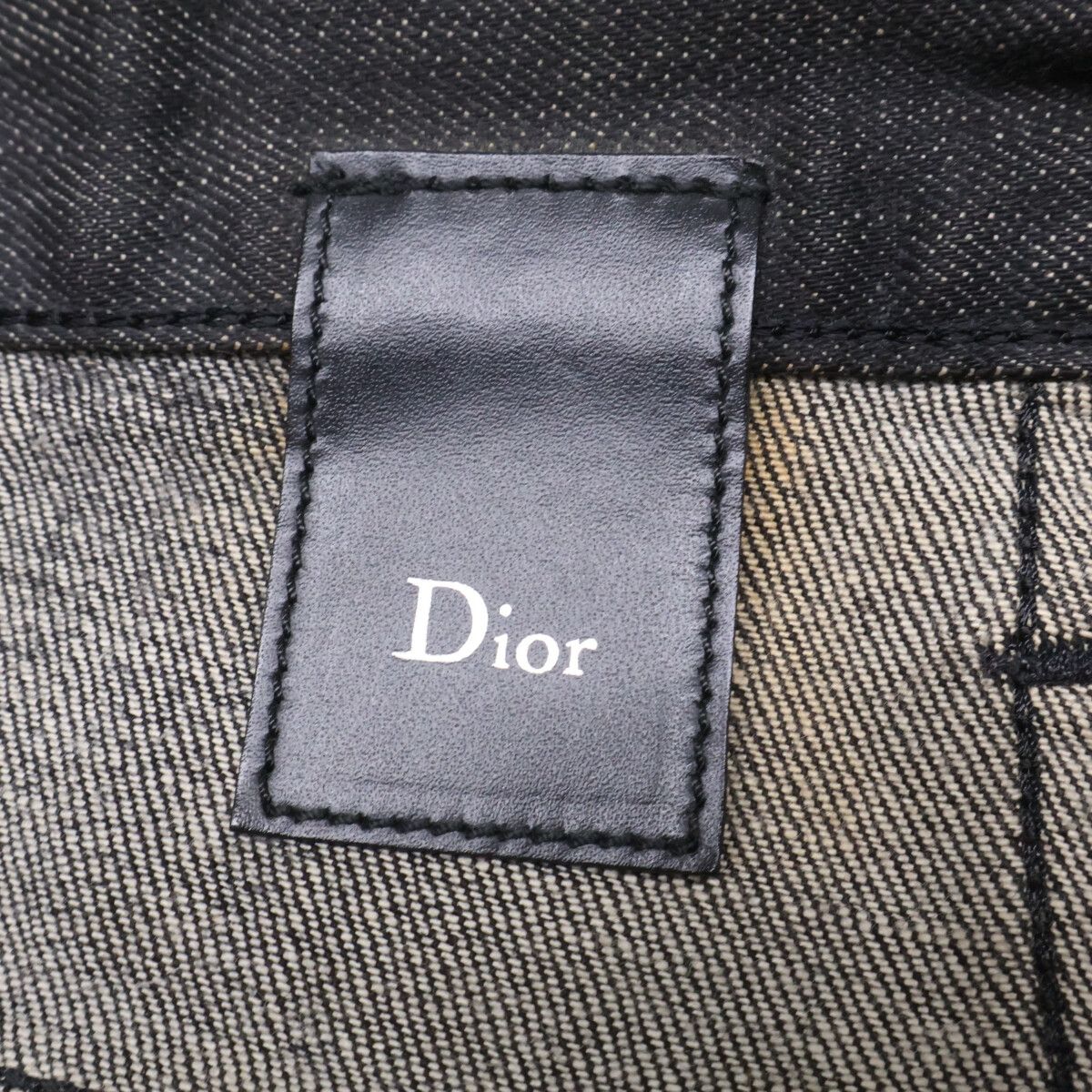Dior Homme Chris Era Nightfall Button Fly Coating Denim Pants 29 — view 3