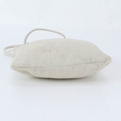 Hermes Aline de PM Toilet Blanc Leather Shoulder Bag Tote Hand — view 6
