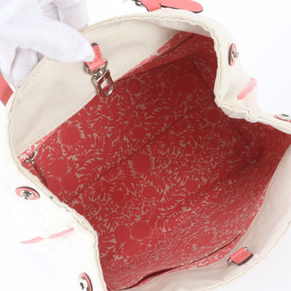 Louis Vuitton Cabas PM Coraille Leather Tote Shoulder Hand Pink — view 7
