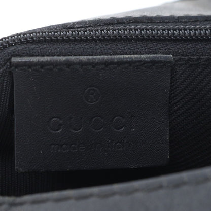Gucci GG Canvas 002 Leather Tote Shoulder Hand Black — view 9