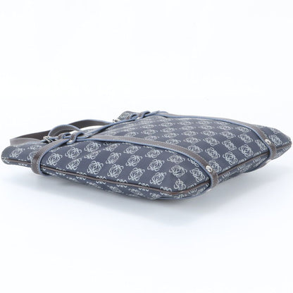 Loewe Anagram Leather Tote Shoulder Hand Navy — view 5