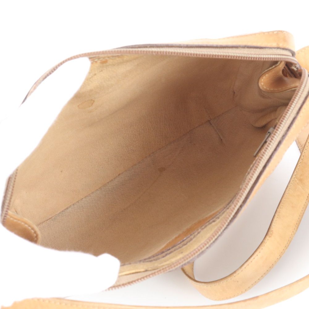 Gucci Vintage Micro GG Leather Shoulder Bag Crossbody Beige — view 7