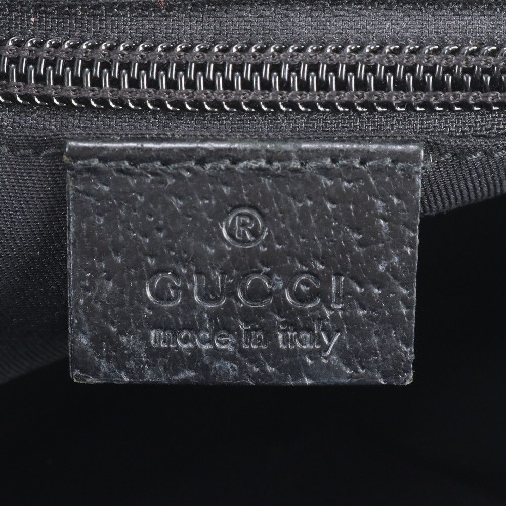 Gucci GG Canvas Leather Shoulder Bag Crossbody Messenger Business — view 9