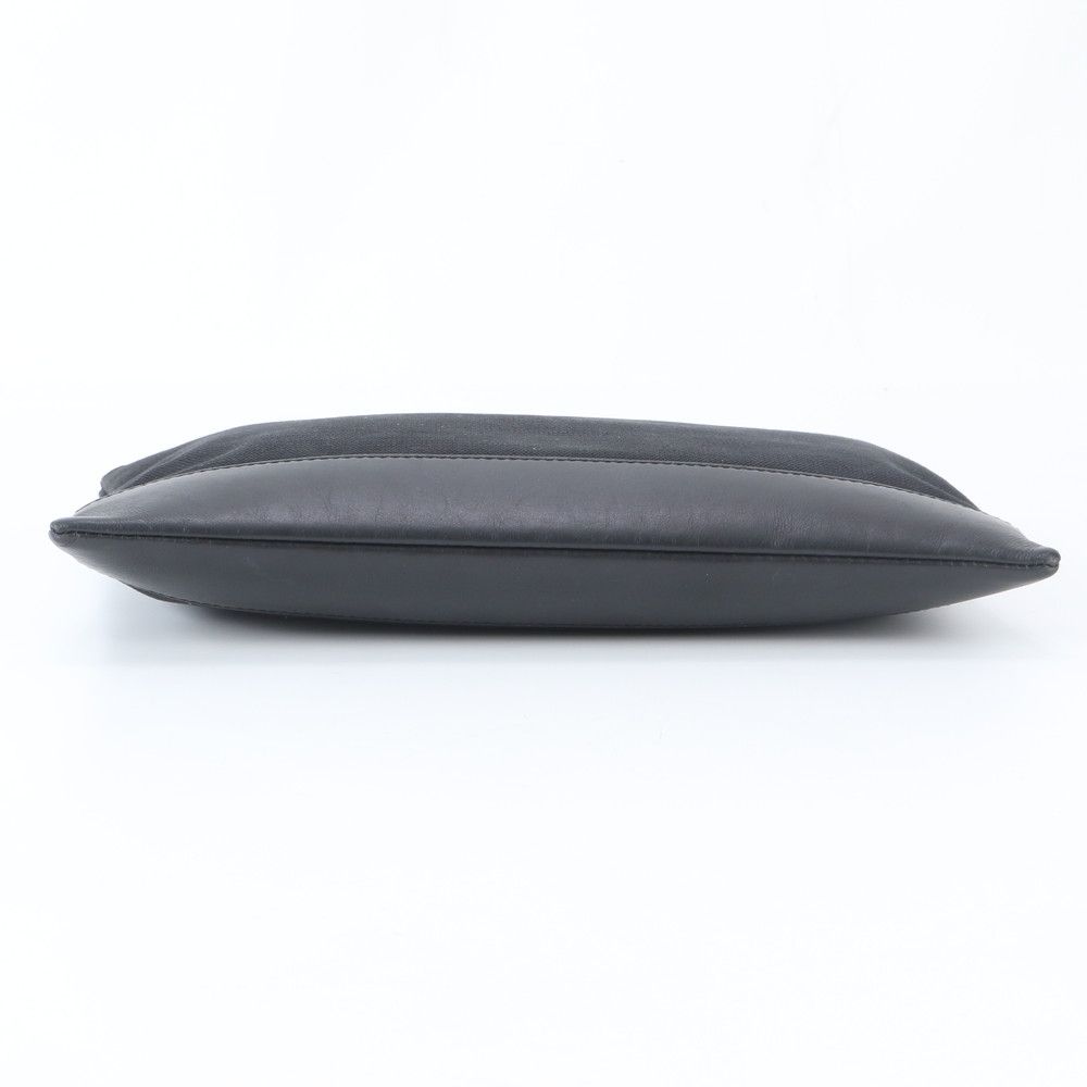 Balenciaga Navy Clip M Leather Clutch Pouch Business — view 5
