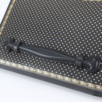 Gucci Sega Collaboration Guccy Print Leather Business Clutch — view 3