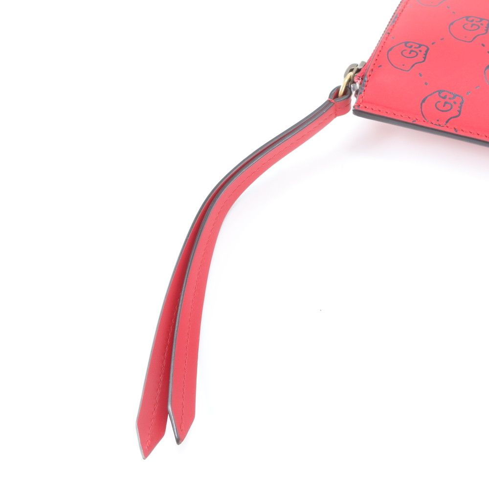 Gucci GG Ghost Leather Clutch Pouch Business — view 3