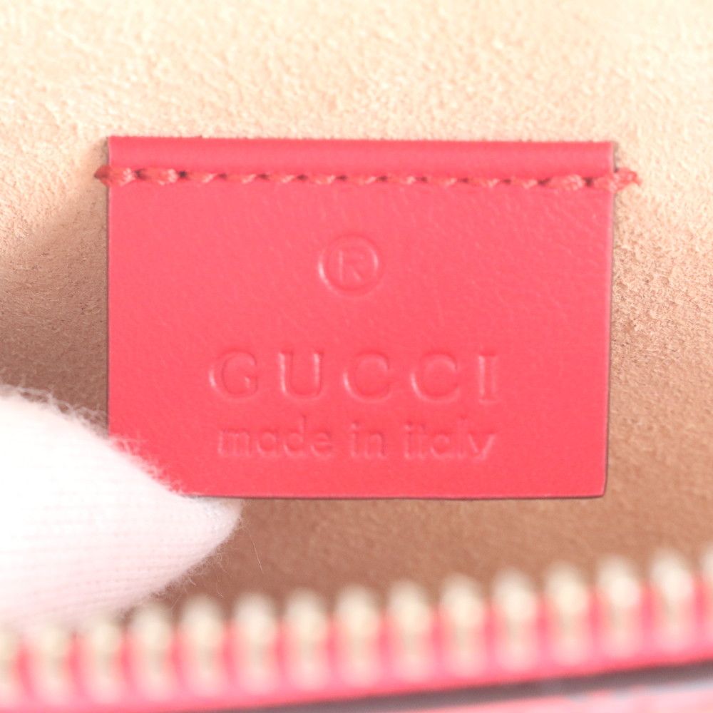 Gucci GG Ghost Leather Clutch Pouch Business — view 9