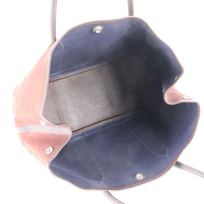 Hermes Garden Party PM Toile Officier Leather Tote Shoulder — view 7