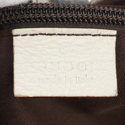 Gucci GG Canvas Leather Tote Shoulder Business Document Beige — view 9