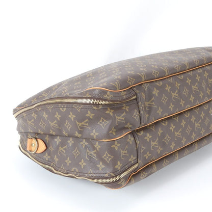 Louis Vuitton Monogram Alize de Poche Leather Boston Bag Business Travel Tote — view 4