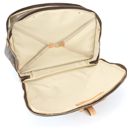 Louis Vuitton Monogram Alize de Poche Leather Boston Bag Business Travel Tote — view 8