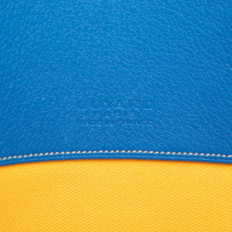 Goyard Senna GM Clutch Blue Leather — view 5