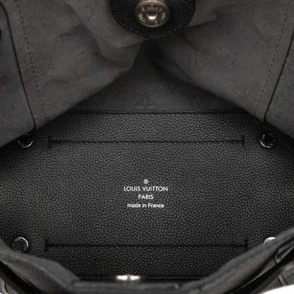 Louis Vuitton Monogram Mahina Hina PM 2-Way Shoulder Bag Noir Black Leather — view 4
