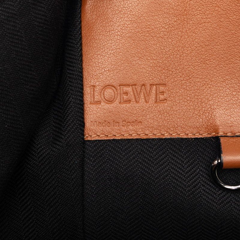 Loewe Anagram Hammock Small 2-Way Shoulder Bag Brown Leather — view 5