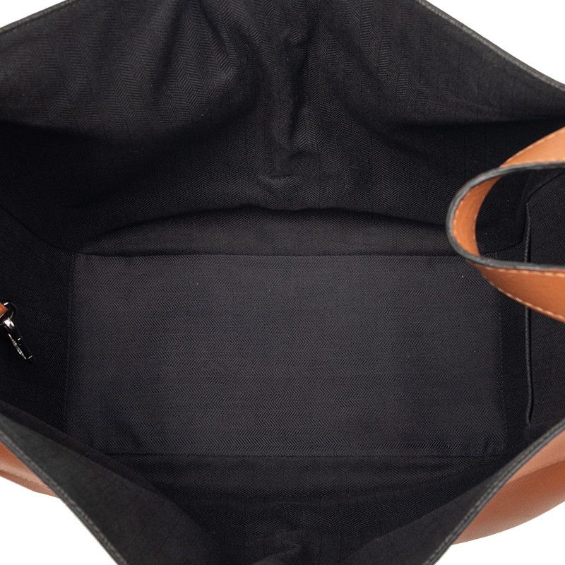 Loewe Anagram Hammock Small 2-Way Shoulder Bag Brown Leather — view 4