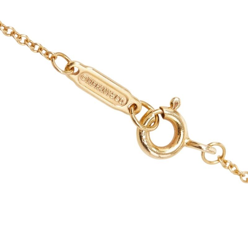 Tiffany & Co Petal Key Necklace 18k Yellow Gold — view 6