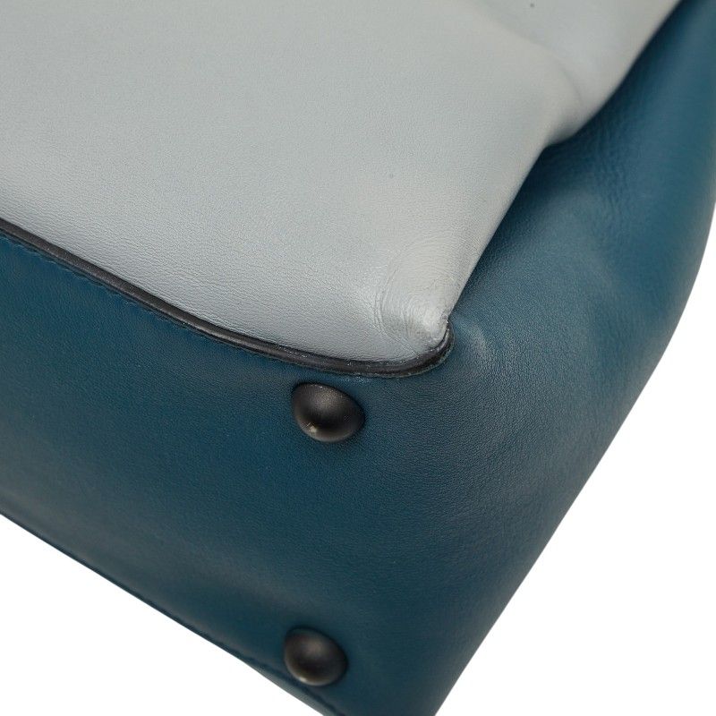 Bottega Veneta Piazza 2-Way Shoulder Bag Light Blue Leather — view 6