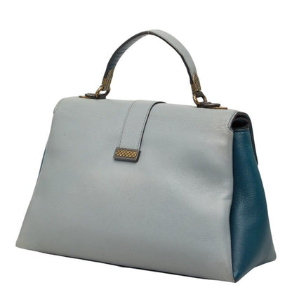 Bottega Veneta Piazza 2-Way Shoulder Bag Light Blue Leather — view 2