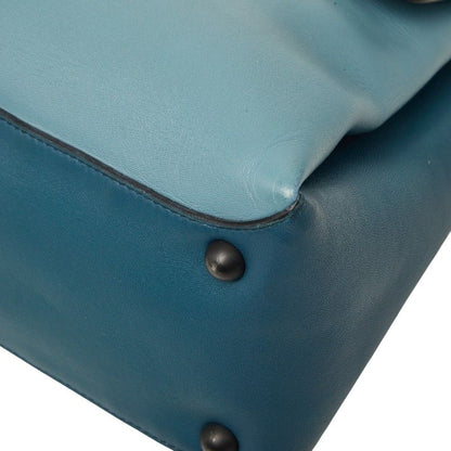 Bottega Veneta Piazza 2-Way Shoulder Bag Light Blue Leather — view 4