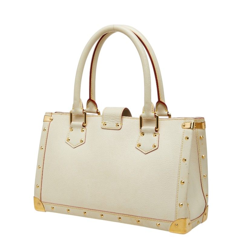 Louis Vuitton Suhali Fabulo Handbag Blanc White Leather — view 2