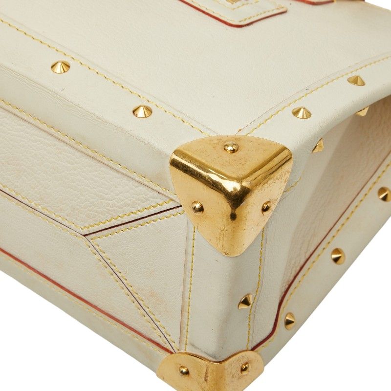 Louis Vuitton Suhali Fabulo Handbag Blanc White Leather — view 4