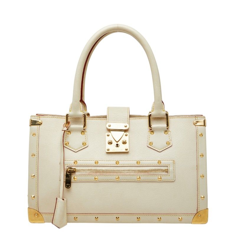 Louis Vuitton Suhali Fabulo Handbag Blanc White Leather