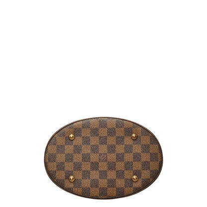 Louis Vuitton Damier Marais Tote Shoulder Bag Brown Leather — view 3