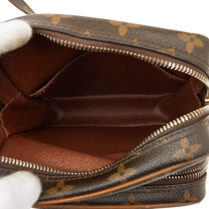 Louis Vuitton Monogram Amazon Crossbody Shoulder Bag Brown Leather — view 9