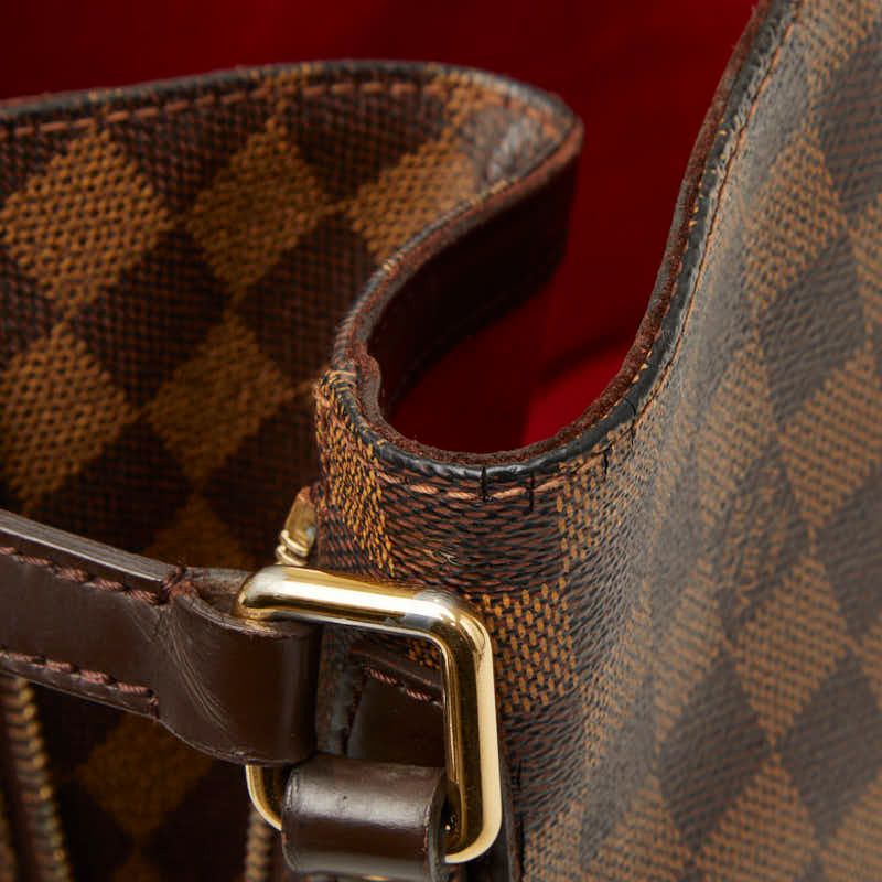Louis Vuitton Damier Cava Rivington Tote Ebene Leather — view 5