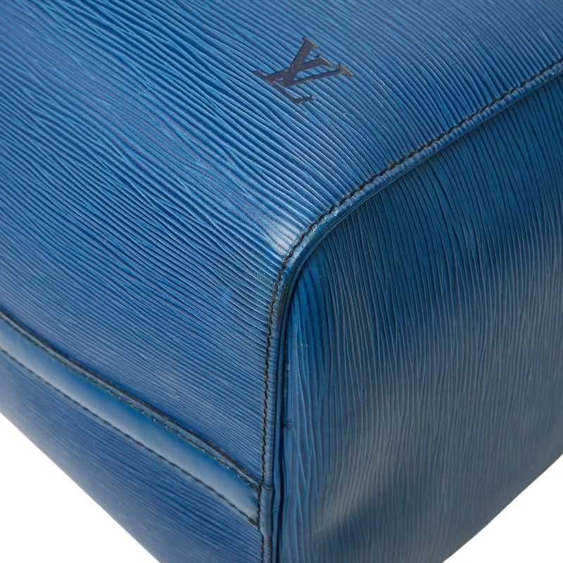 Louis Vuitton Epi Keepall 50 Boston Bag Toledo Blue Leather — view 7