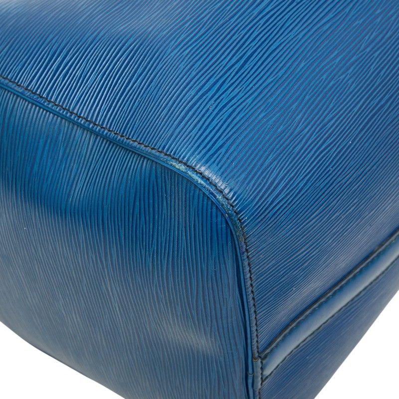 Louis Vuitton Epi Keepall 50 Boston Bag Toledo Blue Leather — view 4