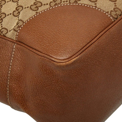 Gucci GG Canvas Bree Tote Beige Brown — view 4