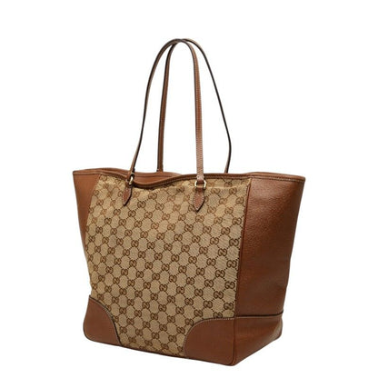 Gucci GG Canvas Bree Tote Beige Brown — view 2