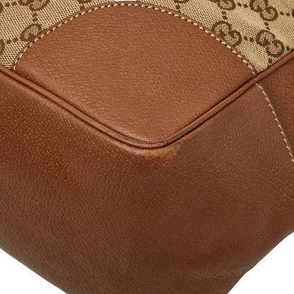 Gucci GG Canvas Bree Tote Beige Brown — view 5