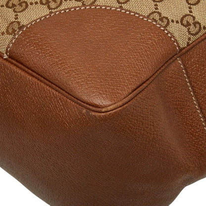 Gucci GG Canvas Bree Tote Beige Brown — view 7