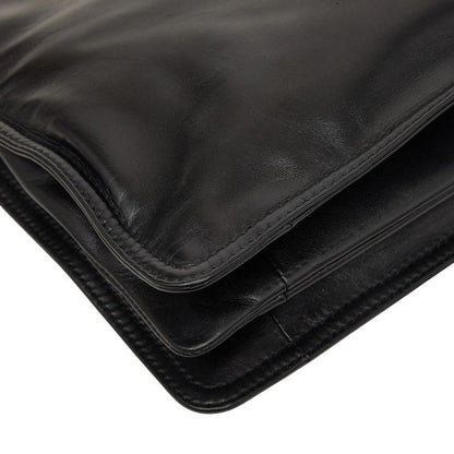 Bottega Veneta Clutch Black Leather — view 7