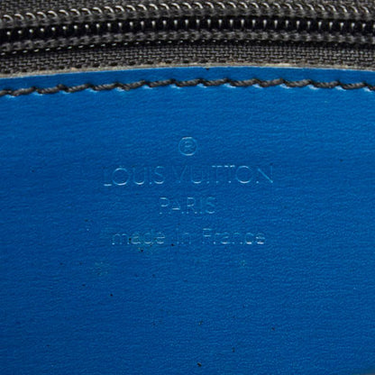 Louis Vuitton Epi Pochette Arche Shoulder Bag Toledo Blue Leather — view 9