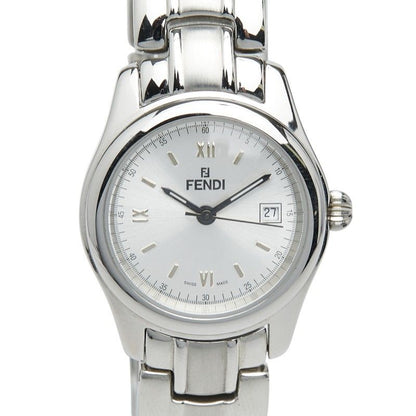 Fendi Orologi 3 Hand Watch Silver Stainless Steel