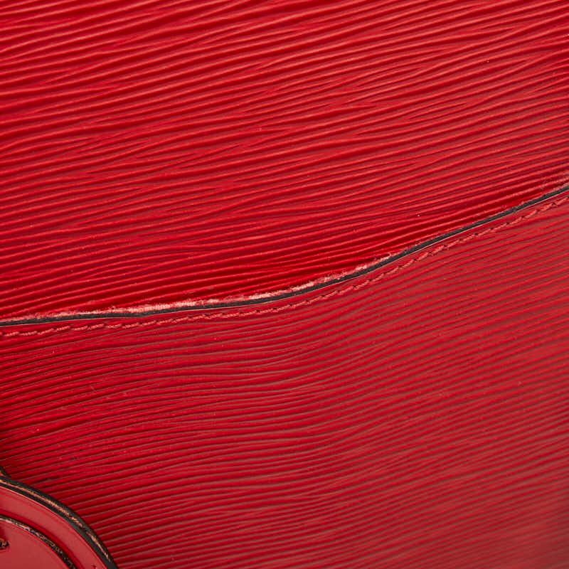 Louis Vuitton Epi Solferino 45 Shoulder Bag Castilian Red Leather — view 8