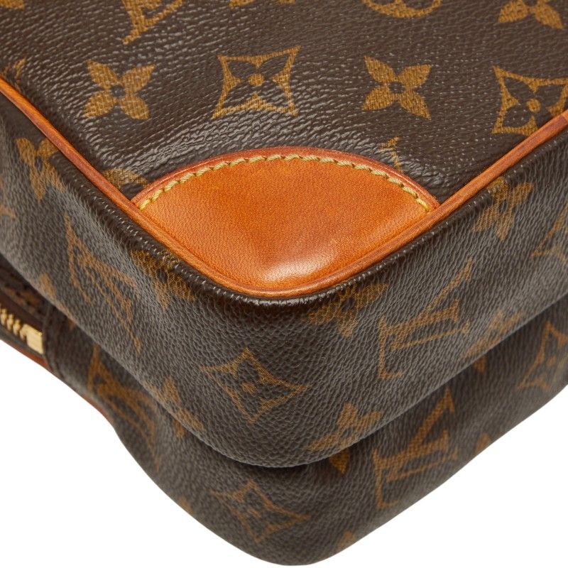 Louis Vuitton Monogram Amazon Crossbody Shoulder Bag Brown Leather — view 7