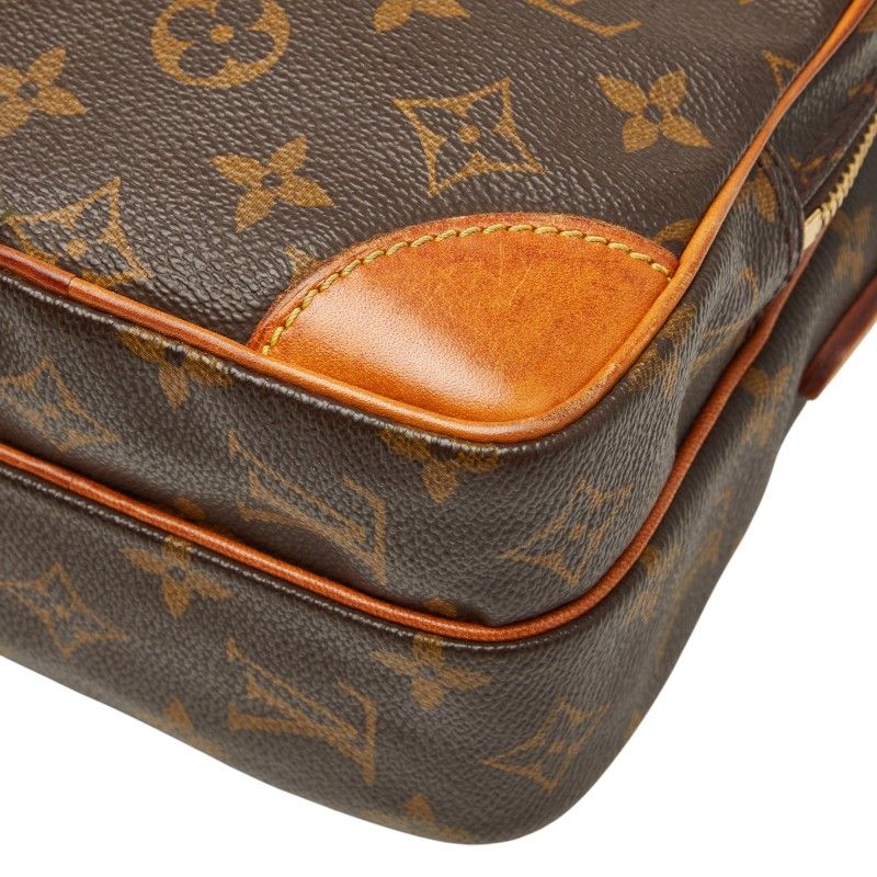 Louis Vuitton Monogram Amazon Crossbody Shoulder Bag Brown Leather — view 4