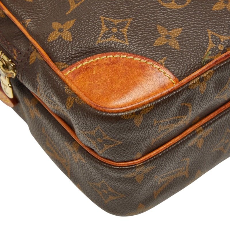 Louis Vuitton Monogram Amazon Crossbody Shoulder Bag Brown Leather — view 5
