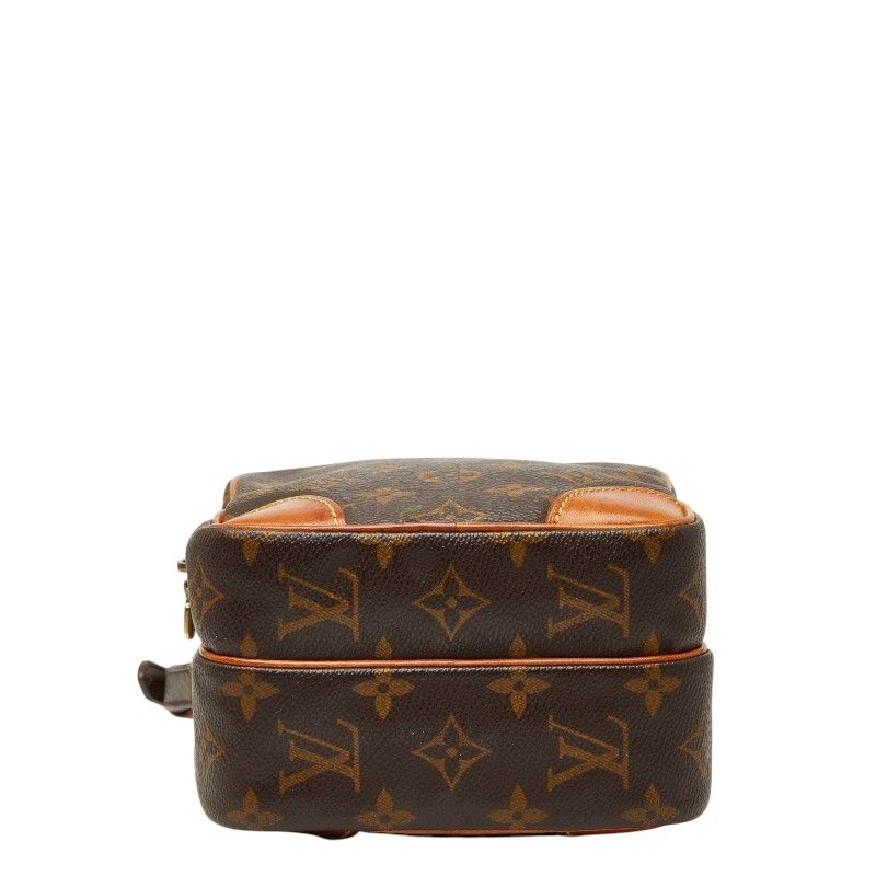 Louis Vuitton Monogram Amazon Crossbody Shoulder Bag Brown Leather — view 3